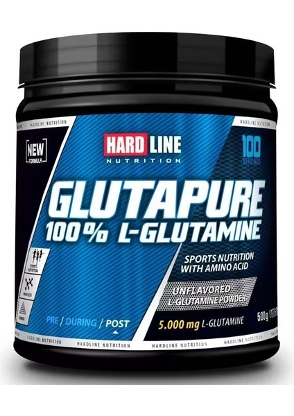 Hardlıne Glutamıne 500 gr 100 Servis