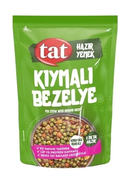 Tat Kıymalı Bezelye 200 Gram x 12