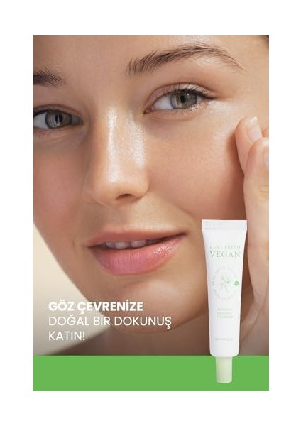 Deoproce Doğal Içerikli Koyu Halka ve Yaşlanma Karşıtı Nemlendirici Vegan Göz Bakım Kremi 30 Mililitre modelleri