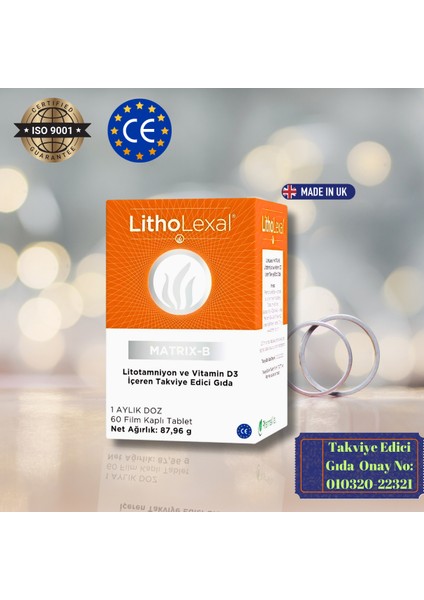 ® 60 Tablet- Matrix B (Günlük Mineral Desteği)