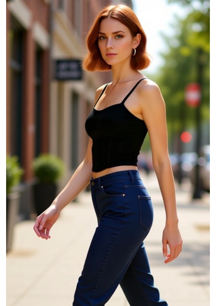 Fitted Kalıp Viskoz Triko Büstiyer Bluz Kolsuz Kalp Yaka Tasarım Uzun Ömürlü Kaliteli Işçilik fırsatları