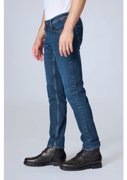 Panama x 815-01 Od Brown Likralı Dar Kesim Dar Paça Erkek Kot Pantolon fırsatları