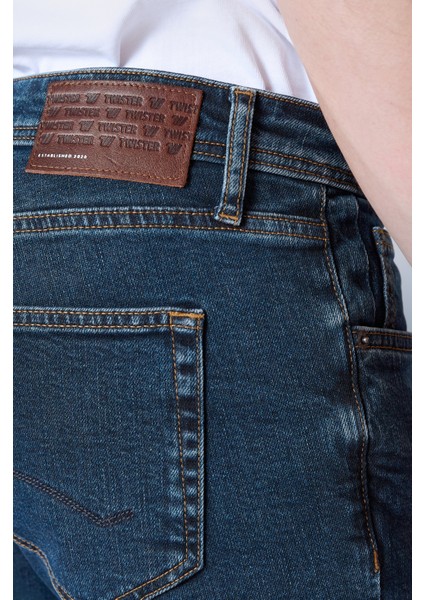 Panama x 815-01 Od Brown Likralı Dar Kesim Dar Paça Erkek Kot Pantolon indirimleri