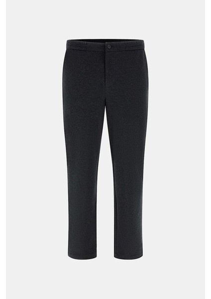 Erkek Daniel Tailored Fit Pantolon - Siyah