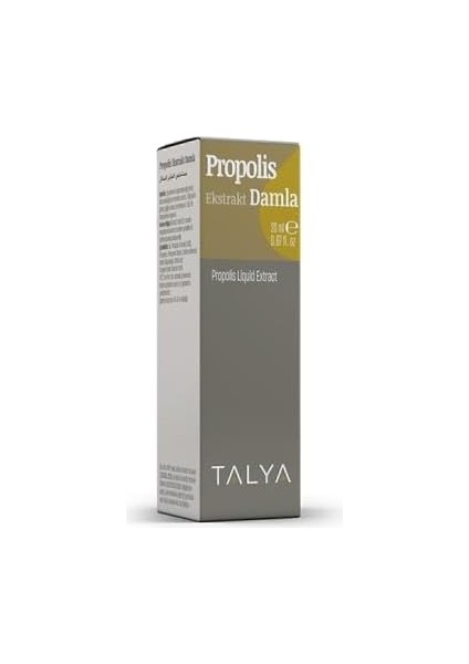 Talya Propolis Ekstrakt Damla (Yetişkinler Için), 20 ml