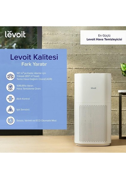 Core 600S Akıllı Hava Temizleme Cihazı