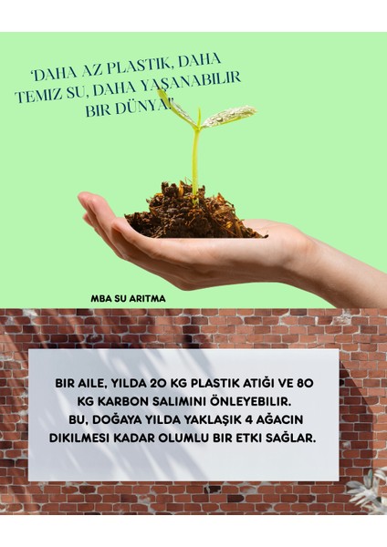 Yakut 6 Aşamalı Pompalı Su Arıtma Cihazı Ve 3 Yollu Bataryalı Musluk