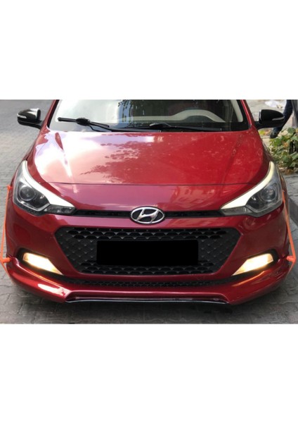 Hyundai I20 Custom Ön Ek 2015-2017 Plastik Boyasız