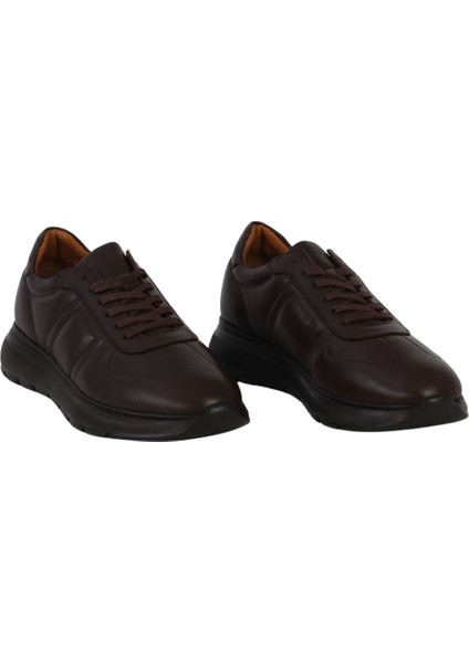 Kahverengi Deri Erkek Spor Ayakkabı 43MA24584 43MA24584 fiyatları
