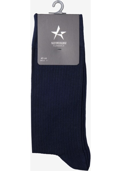 Yumuşak Dokulu Desenli Tekli Çorap