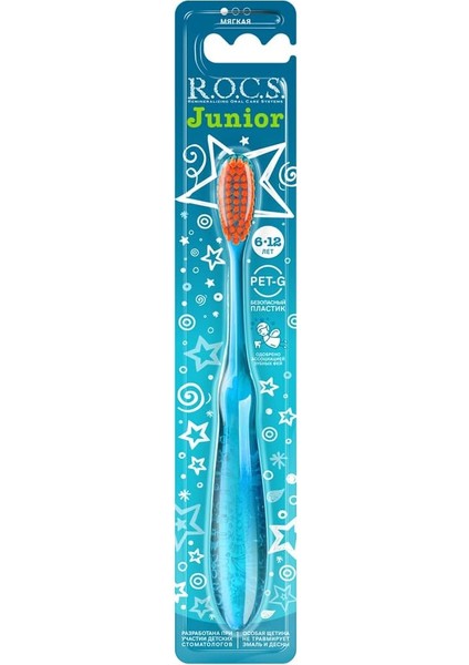 Rocs Junıor 6-12 Yaş Diş Fırçası - Mavi