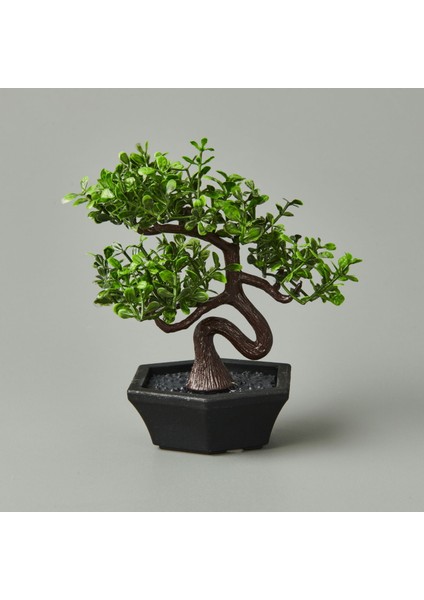 Dekor Mini Yapay Bonsai - Asorti - 10X13 cm