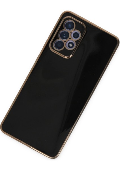 Samsung Galaxy A52 Kılıf Volet Silikon - Siyah