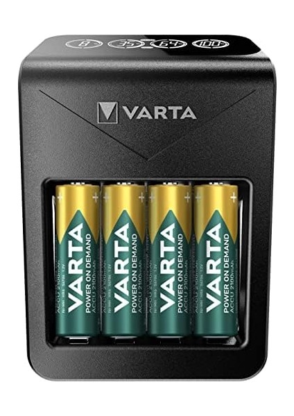 LCD Plug Charger + 4 Adet 2100 Mah Pil Hediyeli modelleri