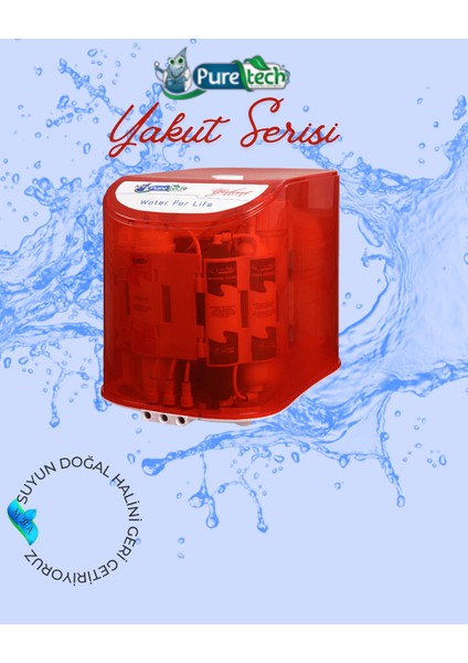 Yakut 6 Aşamalı Pompalı Su Arıtma Cihazı ve 3 Yollu Bataryalı Musluk indirimleri