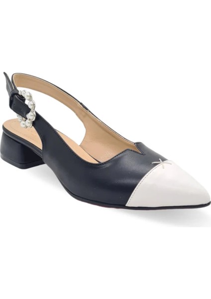 Carmira Inci Tokalı Kısa Topuklu Kadın Ayakkabı Büyük Numara modelleri