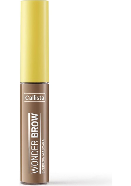 Callista Wonder Brow Eyebrow Mascara Kaş Maskarası 01 Blonde, Kahverengi fiyatları