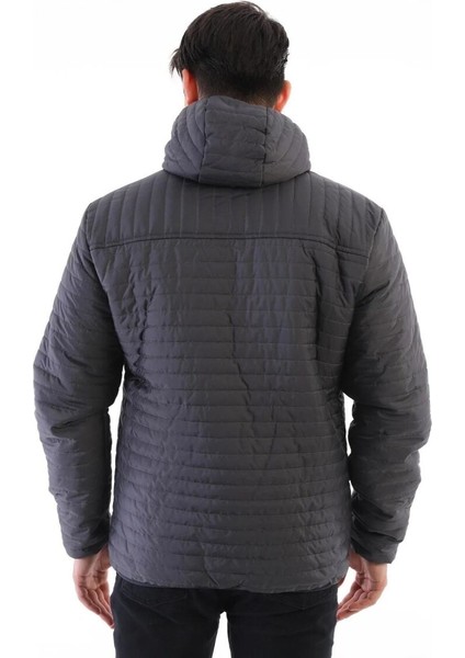 Içi Astarlı Su ve Rüzgar Geçirmez Cepli Kapüşonlu Erkek Mont indirimleri