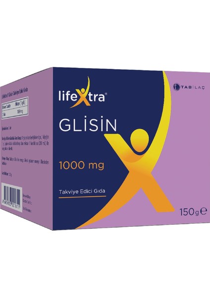 Lifextra Glisin Toz 150 gr