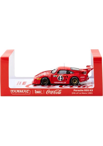 Wornessiworld x Ixo Models 1/64 Porsche 935 K3 24H Of Le Mans 1981 #43 modelleri