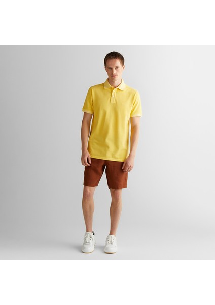 Erkek Sarı Regular Fit Polo modelleri