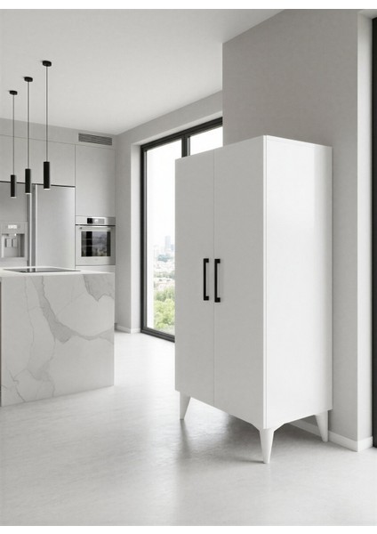 Aruat 4 Raf'lı Banyo & Mutfak Çok Amaçlı Kullanım Sunan Kapaklı Dolap modelleri