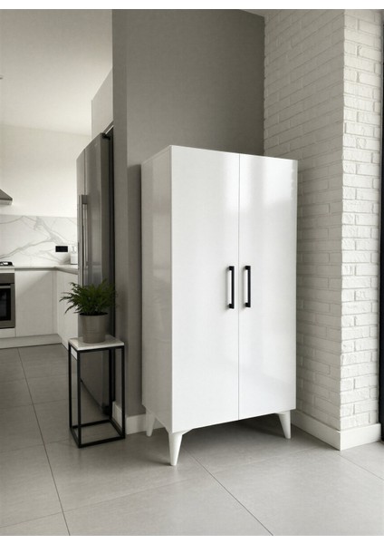 Aruat 4 Raf'lı Banyo & Mutfak Çok Amaçlı Kullanım Sunan Kapaklı Dolap indirimleri