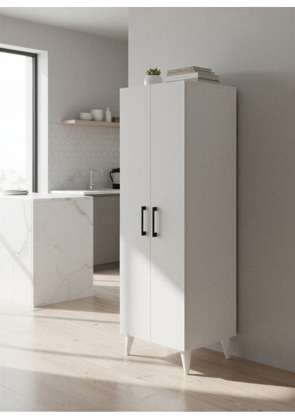 Aruat 6 Raf'lı Mutfak & Banyo Çok Amaçlı Kulanılabilen Kapaklı Dolap fiyatları