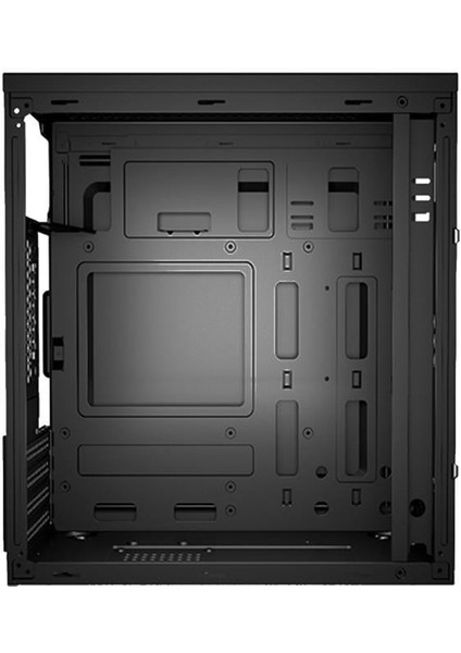 VS119S 300W 1X8CM/1X12CM Mıcro Atx 2xusb2.0/1xusb3.0 Siyah Kasa