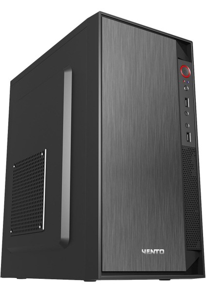 VS119S 300W 1X8CM/1X12CM Mıcro Atx 2xusb2.0/1xusb3.0 Siyah Kasa fırsatları