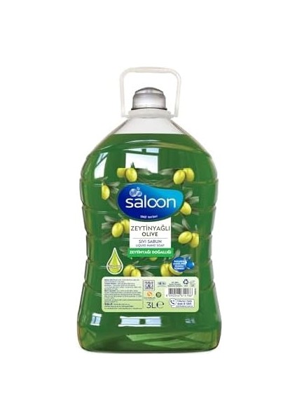 Saloon Sivi Sabun Zeytinyağli 3 L