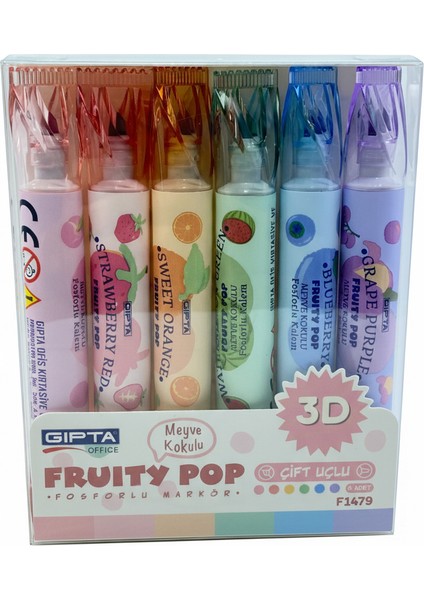 Fruitty Meyve Kokulu Kalem