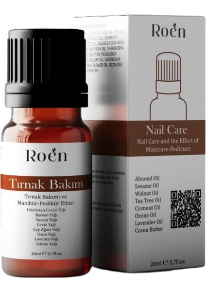 Roen Tırnak Bakım Yağı, Doğal Içerikli Tırnak ve Tırnak Eti Bakım Yağı, 20ML fiyatları