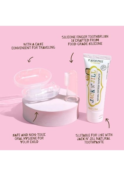Jack N'jill Silikon Ikili Parmak Fırça fiyatları