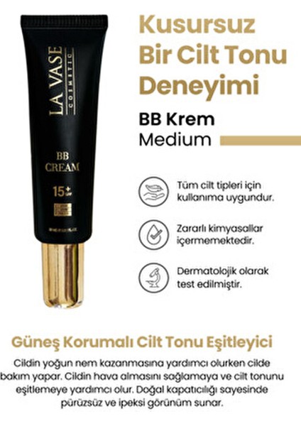 BB Krem Cilt Tonunu Eşitleyici Doğal Kapatıcılık Etkisi 30 ml SPF 15 fiyatları
