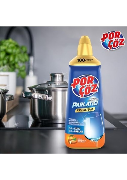 Porçöz Bulaşık Makinesi Parlatıcısı (Bodrum Mandalinası - Datça Bademi) 500 ml