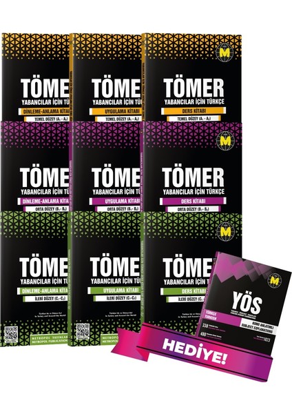 Tömer Set-1 (Tüm Seviyeler Kitap Seti)
