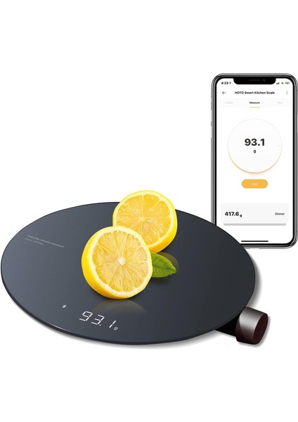 Akıllı Gıda Tartısı, Mutfak Tartısı, Ağırlık Gramları ve Oz, Kahve Tartısı, 0,1 G Yüksek Hassasiyetli Sensörlü Mutfak Tartısı, 4 Birim Olarak Ölçüler (G/ml/oz/lb:oz) QWCFC001