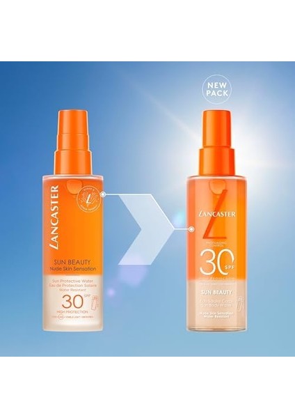 Lancaster Sun Beauty Sun Protective Water SPF30 150 ml modelleri