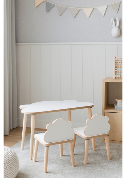 Çocuk Aktivite Masası, Etkinlik Masası, Çocuk, Sincap Çalışma Masa- Sandalye Takımı Yaz- Sil Yüzey