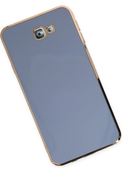 Samsung Galaxy J7 Prime Kılıf Volet Silikon - Mavi indirimleri