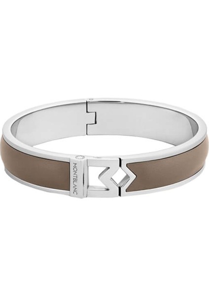 Çelik M Logolu Mastik Deri Bileklik 133127 modelleri