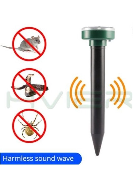 Güneş Enerjili Yılan Akrep Köstebek Böcek Fare Kovucu Pil Gerekmez
