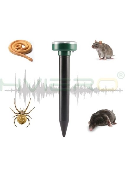 Güneş Enerjili Yılan Akrep Köstebek Böcek Fare Kovucu Pil Gerekmez fırsatları