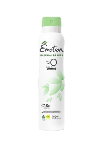 Emotıon Natural Breeze Deodorant, 150 Mililitre modelleri
