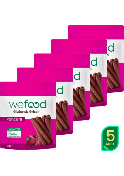 Glutensiz Grissini Pancarlı 40 G 5'li