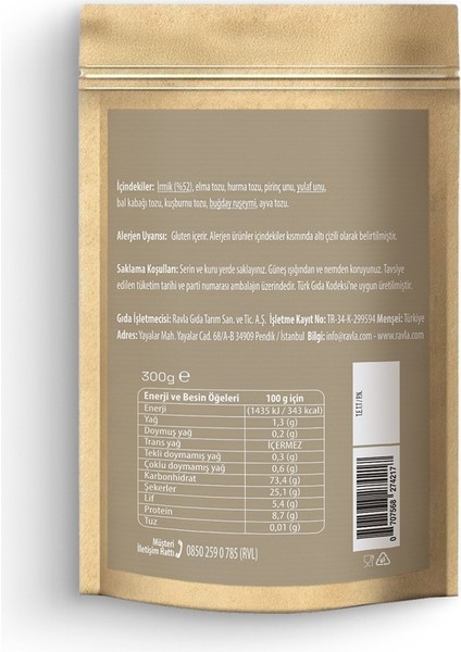 İrmikli Muhallebi Karışımı - 300g fırsatları