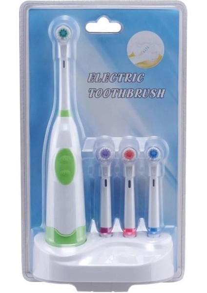 G-08 Dönen Başlıklı Pilli Otomatik Diş Fırçası (3 Adet Yedek Başlık) fırsatları