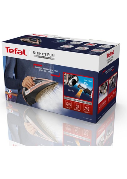 Ultimate Pure FV9845 Kireç Avcısı Buharlı Ütü