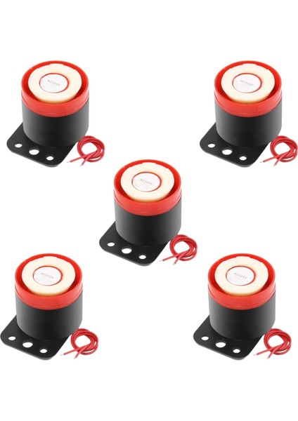 5x Bj - 190 Desibel 220 Vac Siren Alarm Ses Titreşim Gürültüsü (Yurt Dışından)
